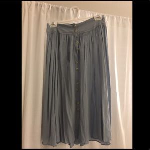 Size small light blue skirt